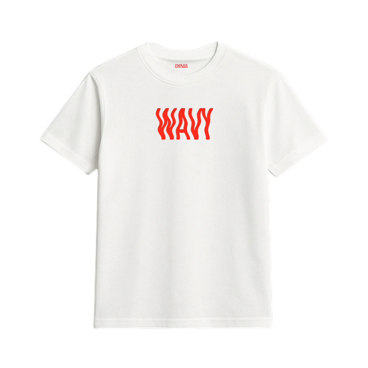 WAVY – Karan Aujla Unisex White Cotton T-Shirt