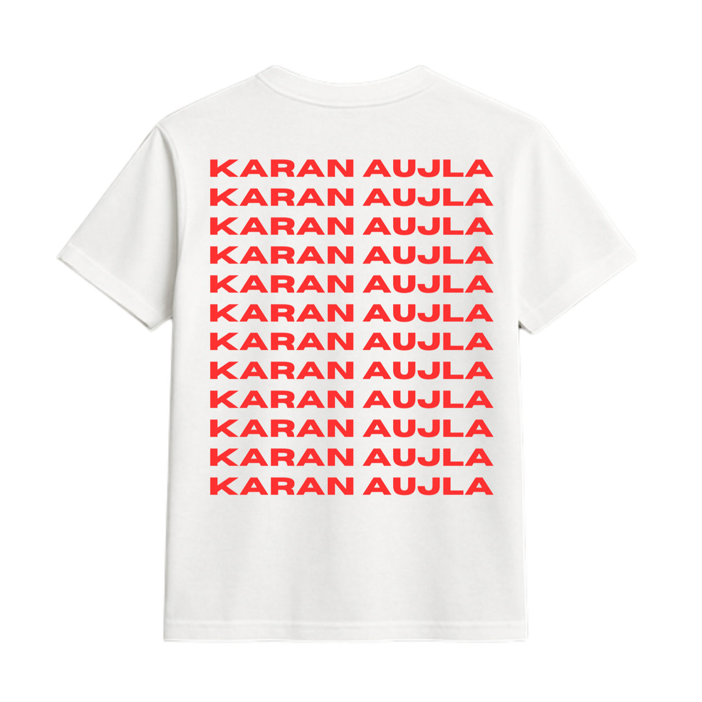 WAVY – Karan Aujla Unisex White Cotton T-Shirt