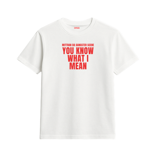 Mitran Da Gangster..  – Karan Aujla Unisex White Cotton T-Shirt